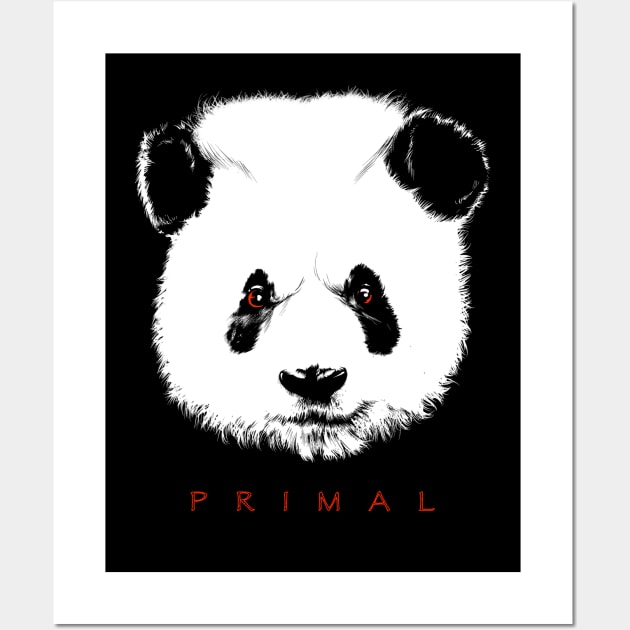 Primal Panda Wall Art by STARRJAM1969